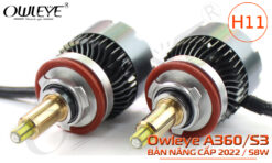 Den led o to Owleye A360 S3 H11 58W Ban cap nhat 2022-5