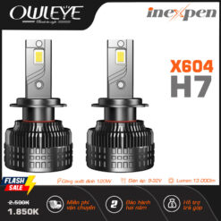 Inexpen x604, mẫu bóng đèn led ô tô công suất cao 120W đến từ Owleye 10 Đèn-led-ô-tô-H4-sáng-nhất-hiện-nay-Owleye-X604-inexpen-h7-1