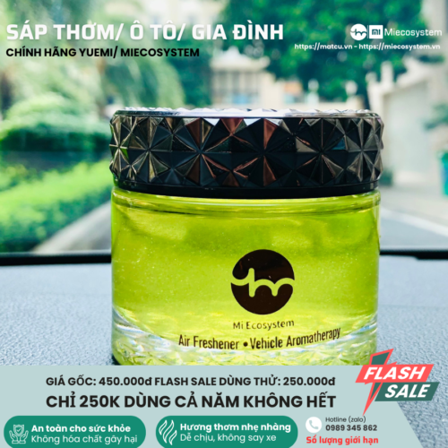 Sáp thơm khử mùi ô tô