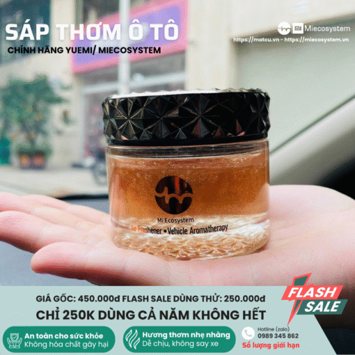 Sáp thơm khử mùi ô tô