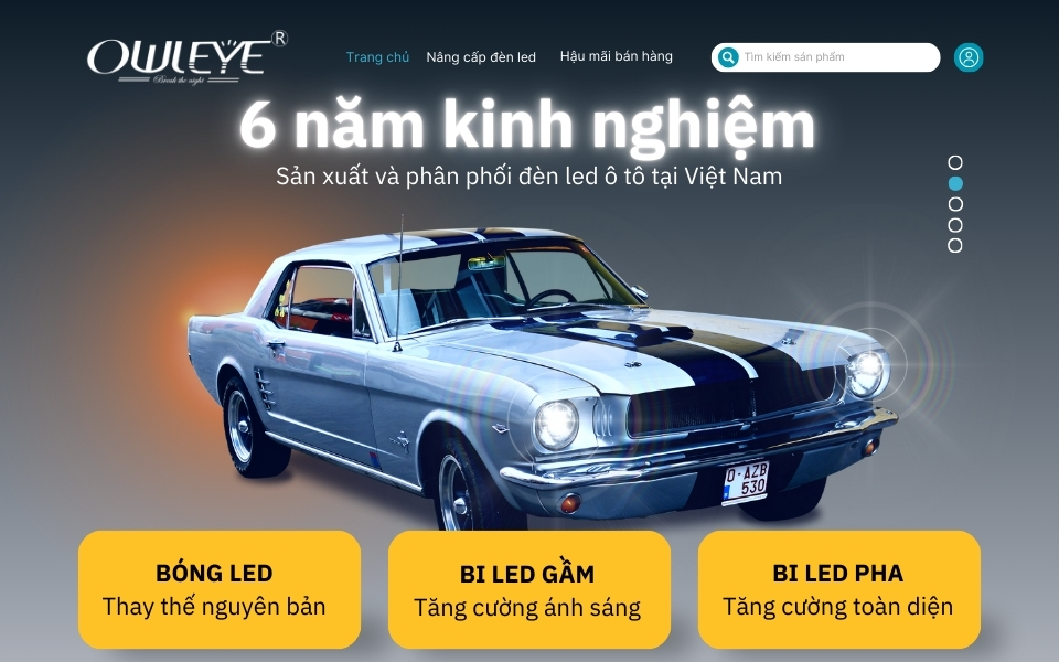 6 nam kinh nghiem ve den led o to