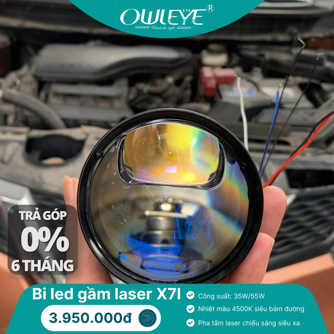 Bi led gam Owleye inexpen X7L dang giam gia