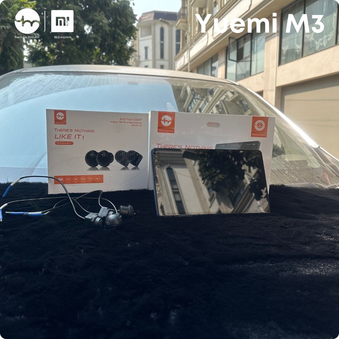 Màn hình android ô tô Xiaomi 10 Banner Yuemi 1