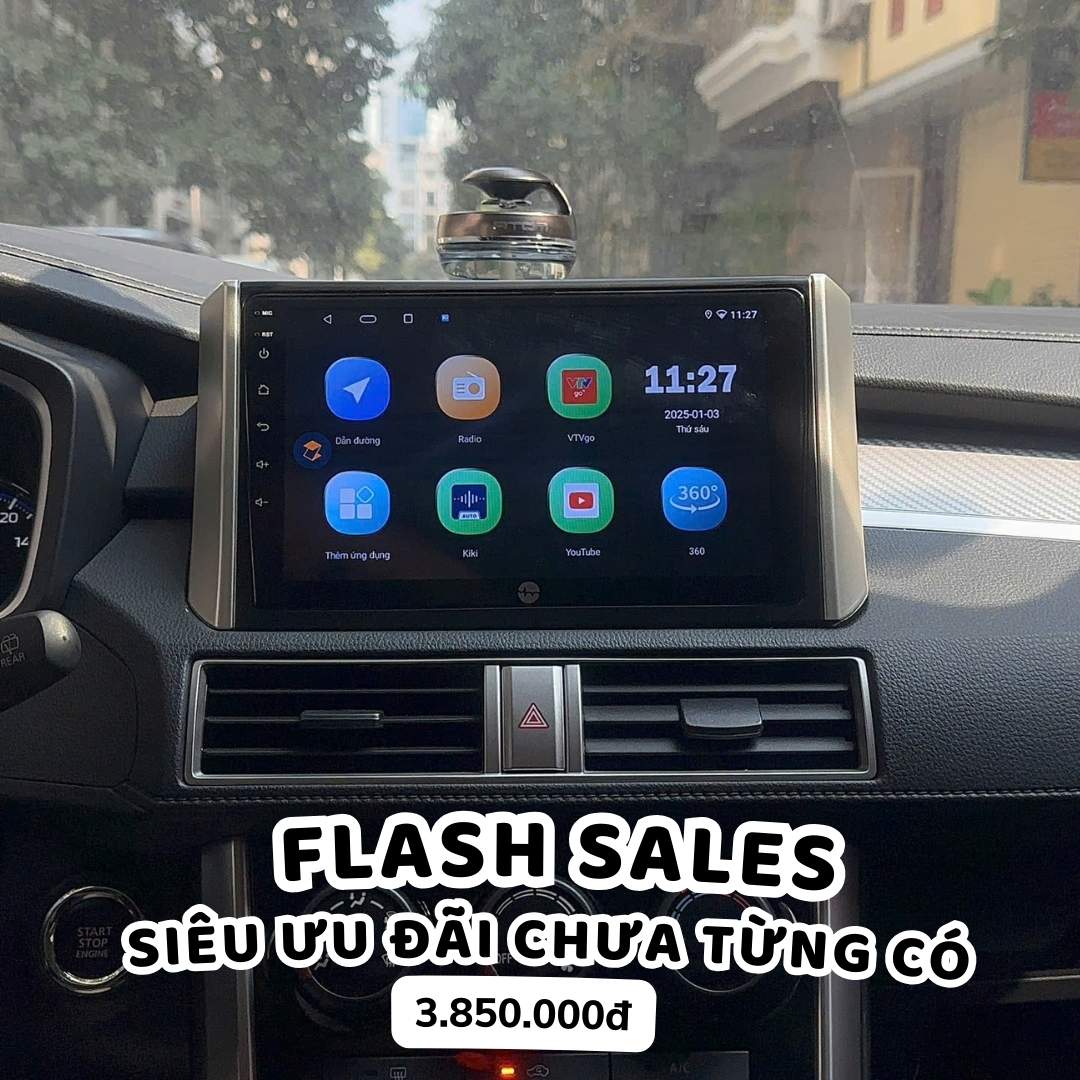 Màn hình android ô tô Xiaomi 2 Man hinh android xiaomi yuemi m3