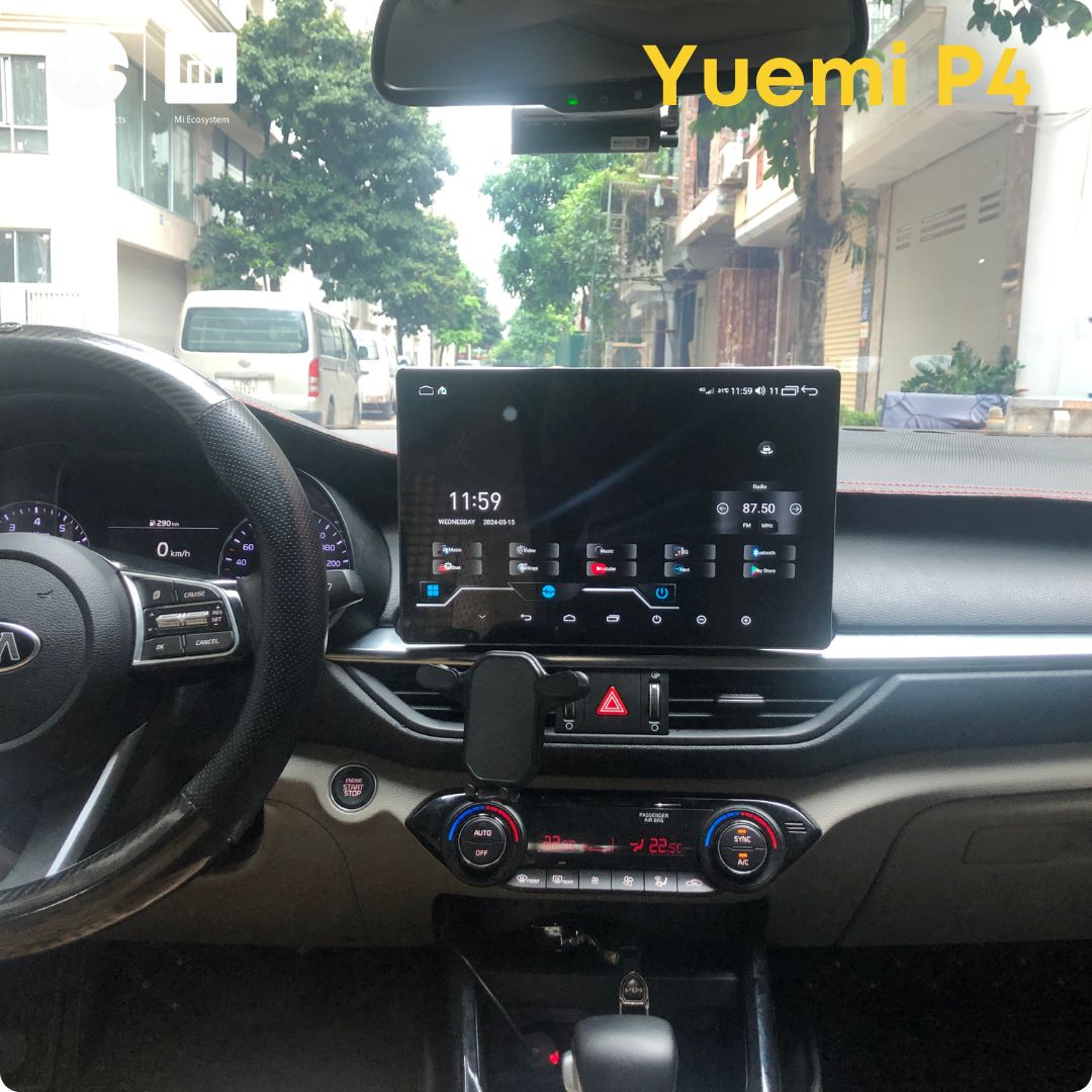 Màn hình android ô tô Xiaomi 16 Yuemi premium p4 1