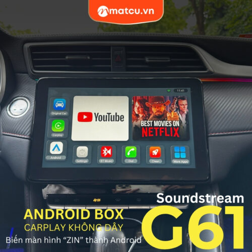 Android Box/ Carplay AI Soudstream G61 - Xem youtube trên ô tô, kết nối Carplay không dây, và nhiều tính năng khác... 1 android-box-carplay-ai-soudstream-g61-xem-youtube-tren-o-to-ket-noi-carplay-khong-day-va-nhieu-tinh-nang-khac-1
