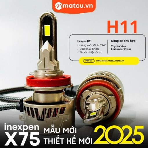 Đèn led ô tô inexpen X75  – Chính hãng Owleye với khả năng chiếu sáng vượt trội, lắp đặt nguyên bản - Ảnh 2