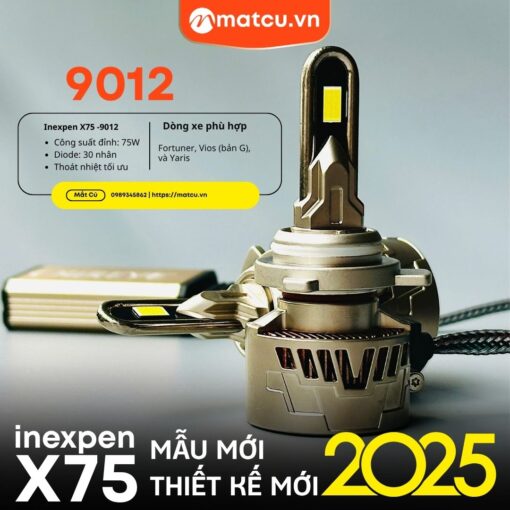 Đèn led ô tô inexpen X75  – Chính hãng Owleye với khả năng chiếu sáng vượt trội, lắp đặt nguyên bản - Ảnh 5