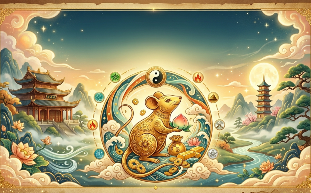 tuổi Giáp Tý 1984 mệnh Hải Trung Kim giúp chiêu tài lộc.