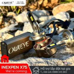 inexpen x75 bong den led o to chinh hang owleye 6