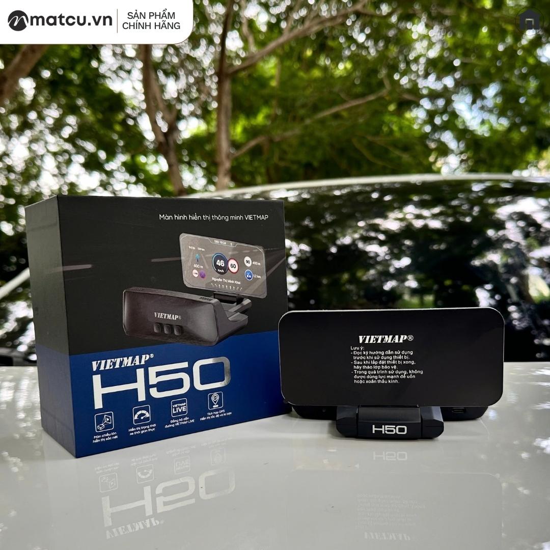 HUD hiển thị tốc độ trên kính lái Vietmap H50 2 hud-hien-thi-toc-do-tren-kinh-lai-vietmap-h50
