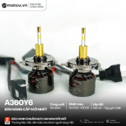 Owleye A360Y6, đèn led ô tô 360 siêu sáng phiên bản nâng cấp mới nhất 2026.